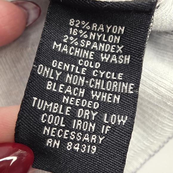 Cyrus 2X Gray Leopard Print Cardigan Sweater Button Down Soft Sexy Cg-3064 - Picture 11 of 12